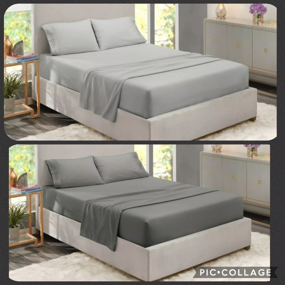 Cool Bamboo King Sheet Set | CHOOSE ONE COLOR